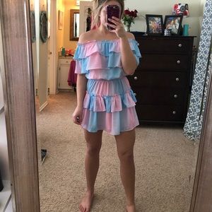 BuddyLove pink & blue dress